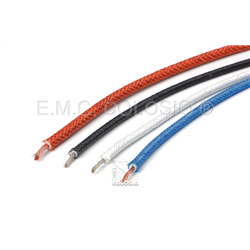 Silicone + Fiber Glass Braid C01--